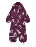 Winter Overall, Tuohi Sport Coveralls Snow-ski Coveralls & Sets Purple Reima