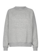 Lr-Nuka Tops Sweatshirts & Hoodies Sweatshirts Grey Levete Room