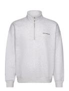 Anf Mens Sweatshirts Tops Sweatshirts & Hoodies Sweatshirts Grey Abercrombie & Fitch