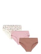 Briefs 3-Pack Night & Underwear Underwear Panties Pink CeLaVi