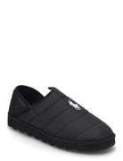 Nylon-Everett-Ds-Slp Slippers Hjemmesko Black Polo Ralph Lauren