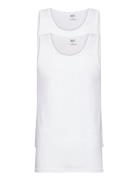 Jbs 2-Pack Singlet Gots Tops T-shirts Sleeveless White JBS