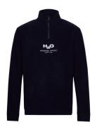 Blåvand Ii Fleece Half Zip Tops Sweatshirts & Hoodies Fleeces & Midlayers Black H2O