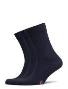 Merino Dress Socks 3-Pack Sport Socks Regular Socks Blue Danish Endurance