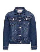 Kogsara Med Blue Dnm Jacket Noos Outerwear Jackets & Coats Denim & Corduroy Blue Kids Only