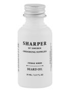 Sharper Beard Oil Cedar Wood Beauty Men Beard & Mustache Beard Oil Nude Sharper Grooming