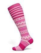 Åkle Sock Lingerie Socks Knee High Socks Pink Kari Traa