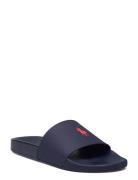 Eva-Polo Slide-Sn-Sli Shoes Summer Shoes Sandals Pool Sliders Blue Polo Ralph Lauren