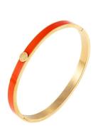 Palermo Bangle Accessories Jewellery Bracelets Bangles Orange By Jolima