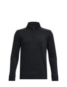 Ua Armour Fleece 1/4 Zip Sport Men Sport Clothing Sport Fleeces & Midlayers Black Under Armour