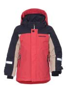 Neptun Kids Jkt Sport Snow-ski Clothing Snow-ski Jacket Pink Didriksons