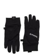 Stretch Colorblock Softshell Fleeceglove Black Accessories Gloves Finger Gloves Black Timberland