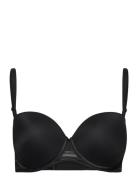 Rhythm Bandeau T-Shirt Bra Lingerie Bras & Tops T-shirt Bras Black Passionata