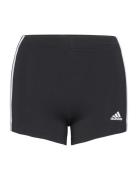 Essentials 3-Stripes Single Jersey Booty Short Bottoms Shorts Sport Shorts Black Adidas Sportswear