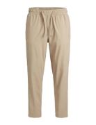 Jpstace Breeze Jogger Sn Bottoms Trousers Linen Trousers Beige Jack & J S