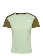 W Valday Tee Sport Sport Clothing Sports Tops & T-shirts Sport T-Skjorte Green The North Face