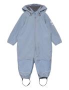 Softshell Suit Recycled Uni Outerwear Coveralls Softshell Coveralls Blue Mikk-line