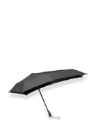 Senz ° Mini Automatic Deluxe Foldable Storm Umbrella, Paraply Black Senz