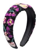 Ivor Beaded Hairbrace Accessories Hair Accessories Hair Band Multi/patterned Becksöndergaard