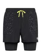 M Sunriser 2In1 Short 4In Sport Sport Clothing Sport Shorts Sport Training Shorts Black The North Face