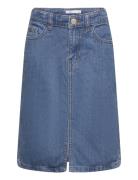 Nkfkat Midi Dnm Skirt 9222-Be B Dresses & Skirts Skirts Denim Skirts Blue Name It