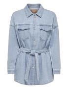 Onlsophia Ls Shirt Dnm Jacket Gua687 Tops Shirts Denim Shirts Blue ONLY