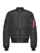 Ma-1 Puffer Bomber Designers Jackets Bomber Jackets Black Alpha Industries