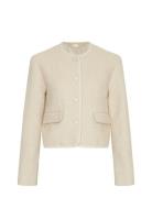 Mschcailana Jacket Blazers BouclÉ Blazers Cream MSCH Copenhagen