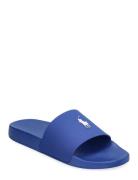 Signature Pony Slide Shoes Summer Shoes Sandals Pool Sliders Blue Polo Ralph Lauren