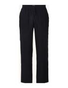 Casual Linen Pants Bottoms Trousers Linen Trousers Black Lexington Clothing