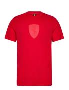 Ferrari Race Graphic Tee Sport Men Sports Clothes Sport Tops Sport T-Skjorte Red PUMA Motorsport