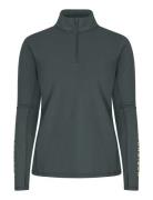 Warming Tech Half Zip Sport Women Sport Clothing Sport Fleeces & Midlayers Green Röhnisch