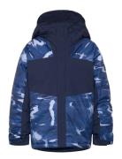 Mighty Mogul Iii Printed Jacket Outerwear Snow-ski Clothing Snow-ski Jacket Blue Columbia Sportswear