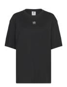 Ess Boyfr Tee Sport Women Sport Clothing Sports Tops & T-shirts Sport T-Skjorte Black Adidas Originals