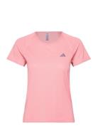 Adizero Running Tee Sport Sport Clothing Sports Tops & T-shirts Sport T-Skjorte Pink Adidas Performance