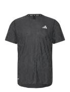 Ultimate Engineered Running T-Shirt Sport Men Men Sports Clothes Sport Tops Sport T-Skjorte Black Adidas Performance