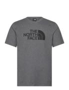 M Ss Easy Tee Sport Men Men Sports Clothes Sport Tops Sport T-Skjorte Grey The North Face