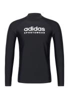 Mens Long Sleeves Rashguard Sport Men Sport Clothing Sport Tops Sport Long Sleeved Tops Black Adidas Sportswear