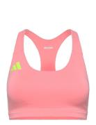 Adizero Essentials Run Medium Support Bra Sport Women Sport Clothing Sport Bras - All Pink Adidas Performance