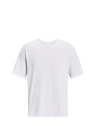 Ua M's Over D Hvywt Ss Sport Men Men Sports Clothes Sport Tops Sport T-Skjorte White Under Armour