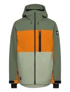 Sycamore Jk Outerwear Snow-ski Clothing Snow-ski Jacket Khaki Green Quiksilver