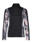 Daybreak Brushed Half Zip Sport Women Sport Clothing Sport Fleeces & Midlayers Navy Roxy