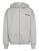 Borg Over D Zip Hoodie Sport Men Sport Clothing Sport Sweatshirts & Hoodies Sport Hoodies Grey Björn Borg