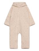 Wholesuit W. Lining Outerwear Coveralls Softshell Coveralls Beige Fixoni