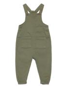 Overall Twill Bottoms Dungarees Green Minymo