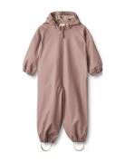 Rainsuit Mika Outerwear Coveralls Rainwear Coveralls Pink Wheat