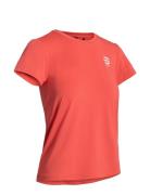 T-Shirt Motion Wmn Sport Sport Clothing Sports Tops & T-shirts Sport T-Skjorte Coral Daehlie