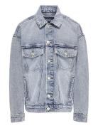 Kobrick Trucker Jacket L.blue Dnm 3793 Outerwear Jackets & Coats Denim & Corduroy Blue Kids Only