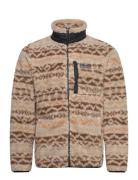 Winter Pass Printed Fleece Ii Sport Men Sport Clothing Sport Fleeces & Midlayers Beige Columbia Sportswear