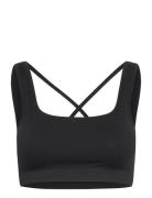 Scallop Seamless Bralette Sport Women Sport Clothing Sport Bras - All Black Casall